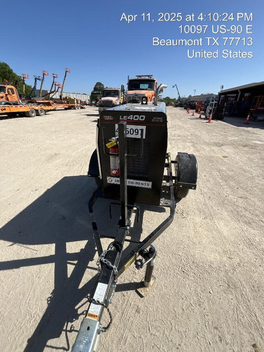 2024 Lincoln Electric LE400 Kubota V1505, Trlr, Cable Rack, Light Kit, ES Decals, T3