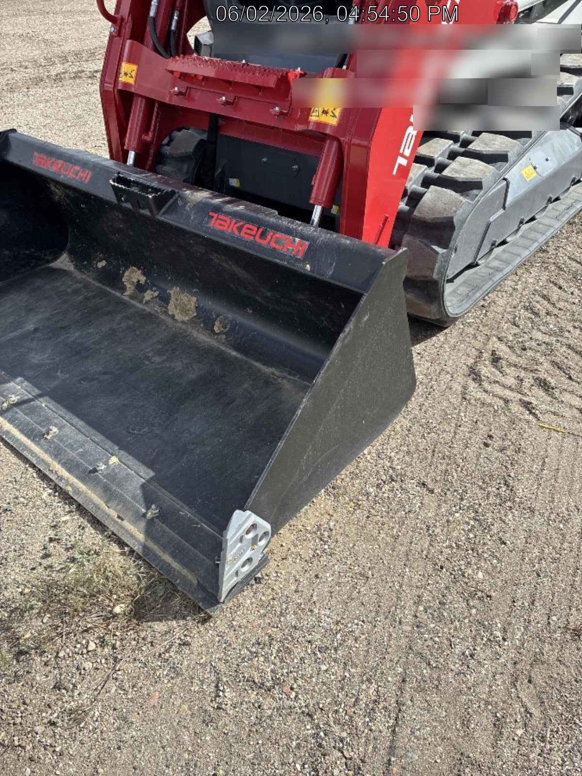 2025 TAKEUCHI 76" Smooth Bucket - Takeuchi