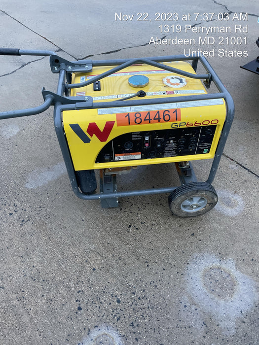 2021 WACKER NEUSON GP6600A