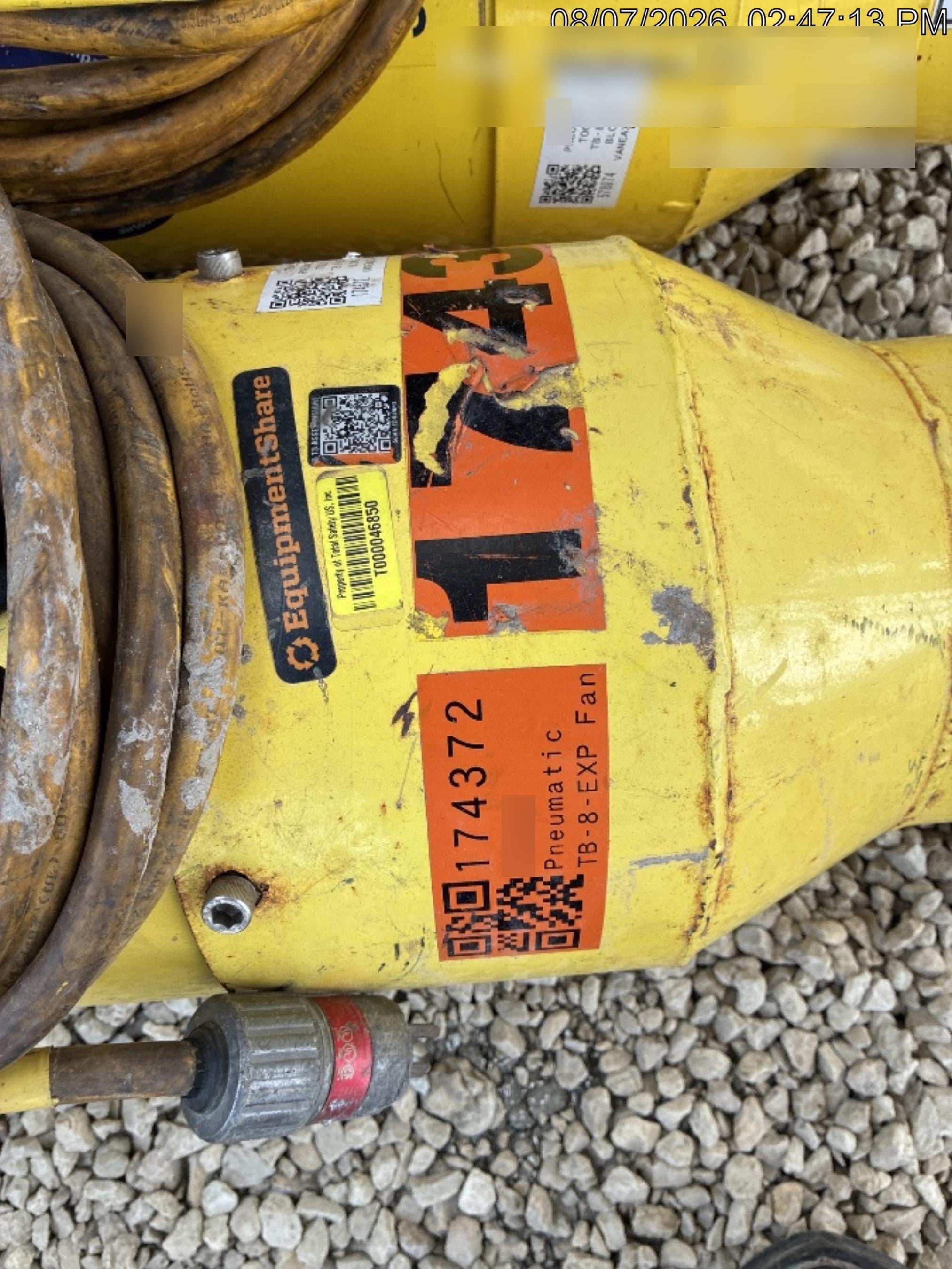 2021 TEXAS PNEUMATIC TOOLS, INC. TB-8-EXP
