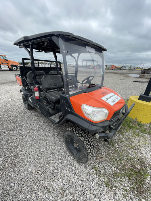2021 Kubota RTV-X1140W-H Plastic Canopy, Windshield Acrylic Clear, LED Strobe Light, Wire Harness Kit, Back up Alarm