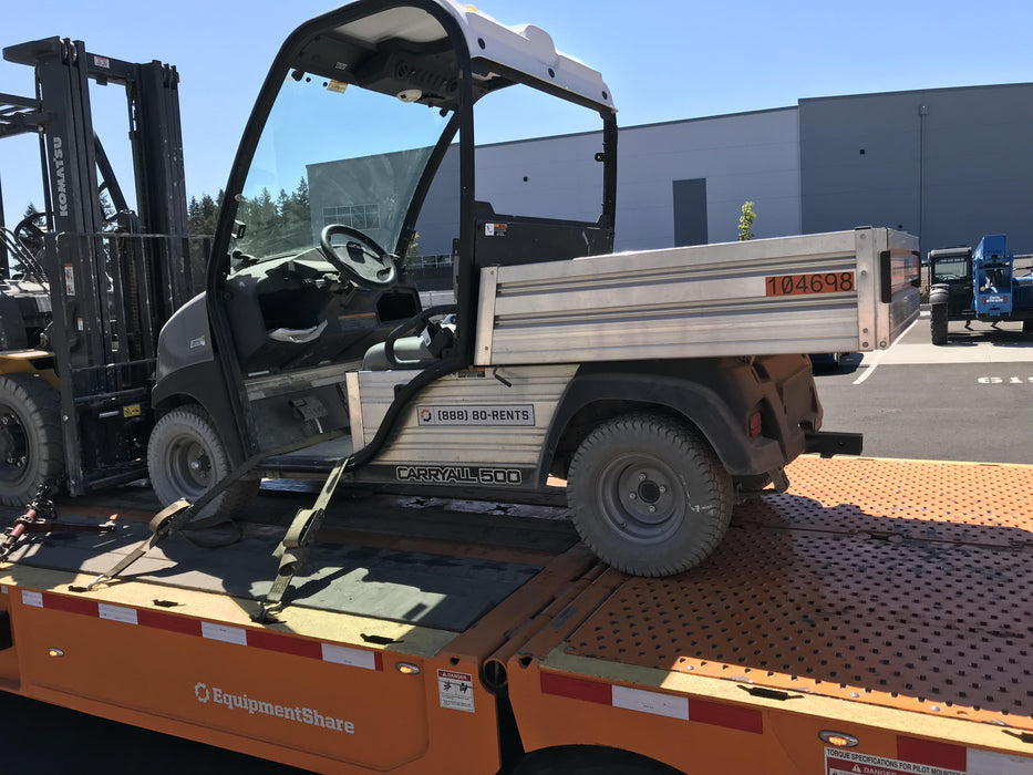 2020 Club Car CA500E Canopy, 48V Electric Drive System, 500 Amp Motor Controller, NM Tires