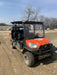 2022 Kubota RTV-X1140W-H Plastic Canopy, Windshield Acrylic Clear, LED Strobe Light, Wire Harness Kit, Back up Alarm