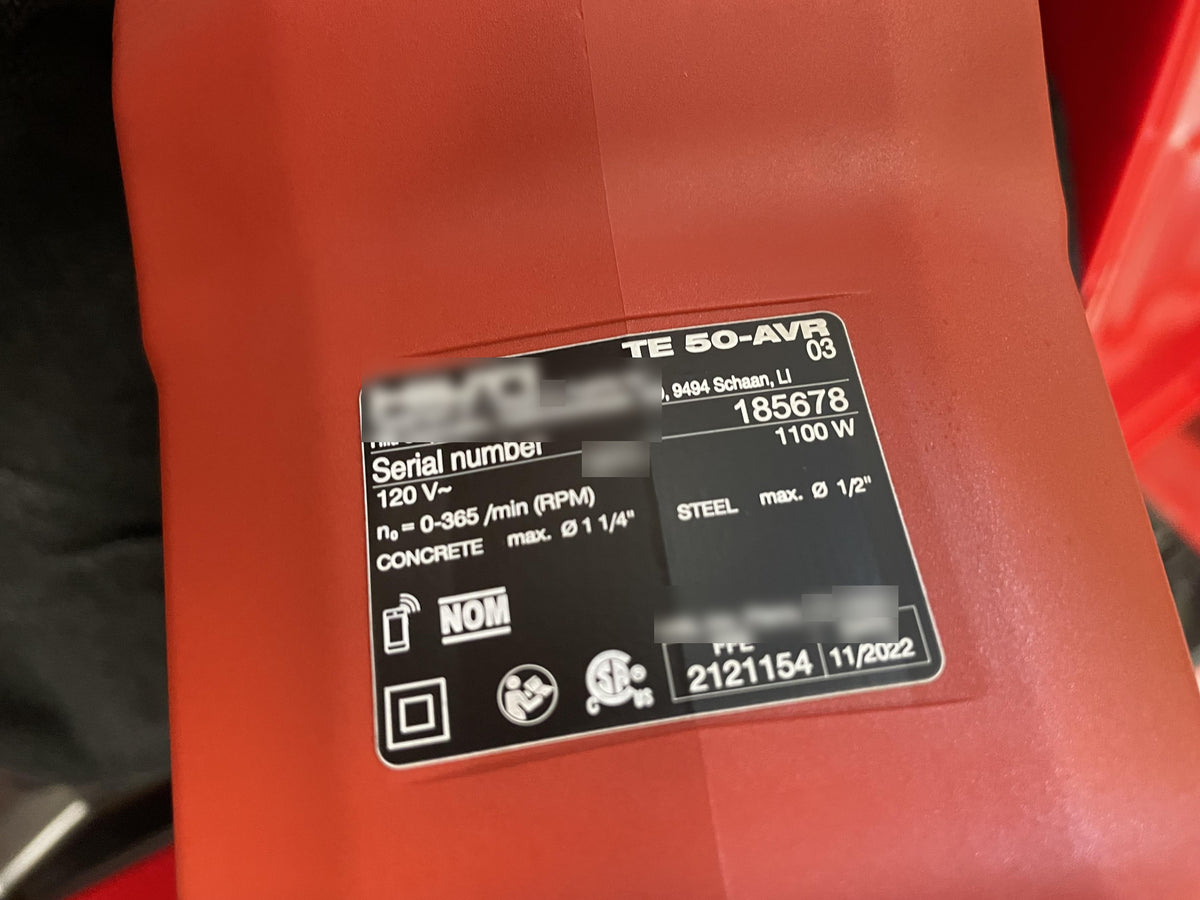 2023 HILTI TE 70-AVR