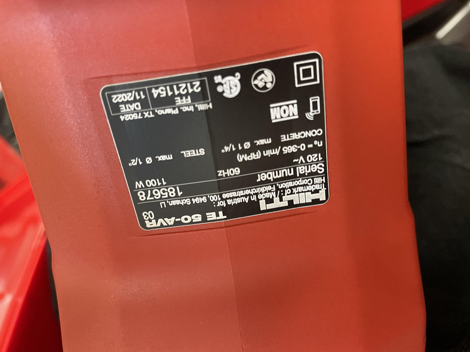 2023 HILTI TE 70-AVR