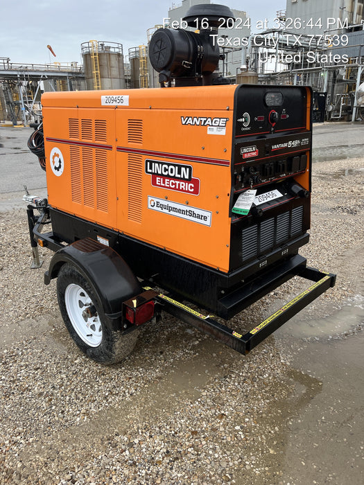 2022 Lincoln Electric Vantage 549X VANTAGE 549X READY-PAK 3