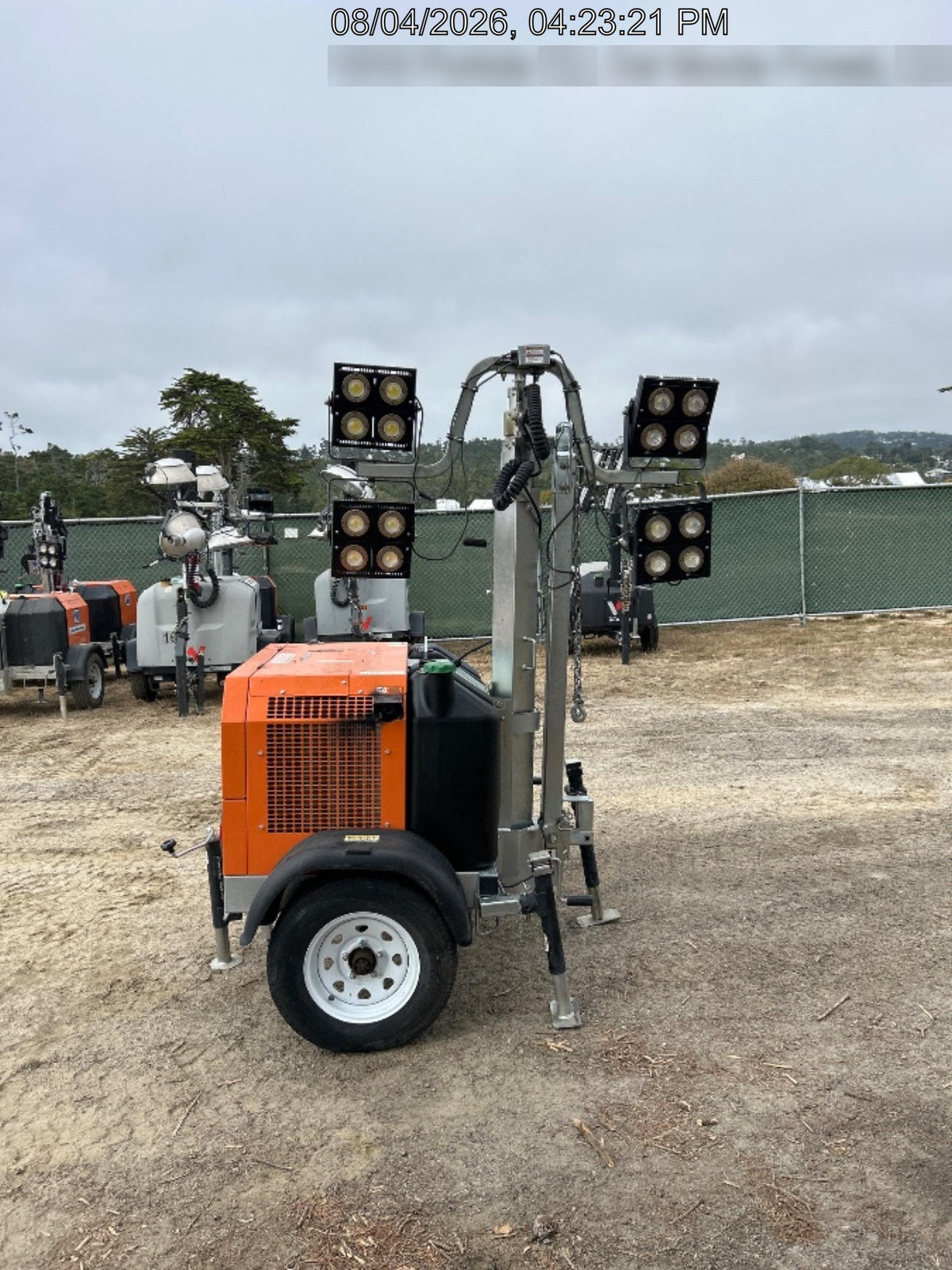 2024 Wanco WLTT-4MM4K Diesel, Deep Sea Controller, Shore Power Plug, Auto Start, (4) 350W LED Floodlights, 4kW Generator, 60 Gal Fuel Tank, 2" Ball, T3