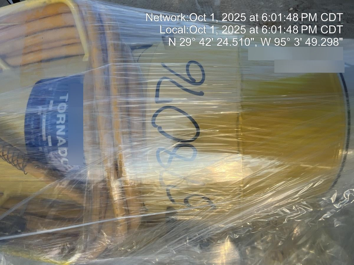 2025 TEXAS PNEUMATIC TOOLS, INC. TB-8-EXP