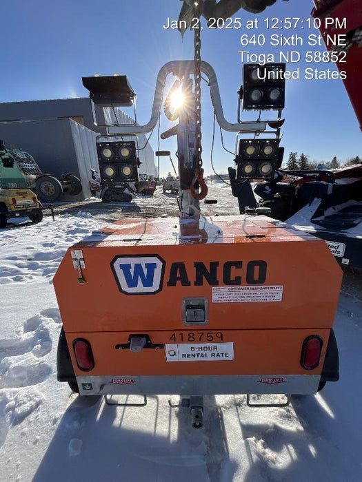 2024 Wanco WLTT-4MM4K Diesel, Deep Sea Controller, Shore Power Plug, Auto Start, (4) 350W LED Floodlights, 4kW Generator, 60 Gal Fuel Tank, 2" Ball, T3