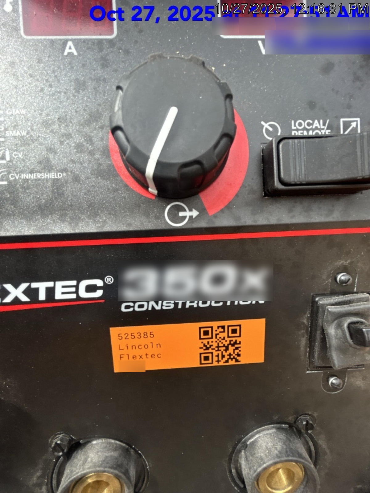 2025 LINCOLN ELECTRIC FLEXTEC 350X
