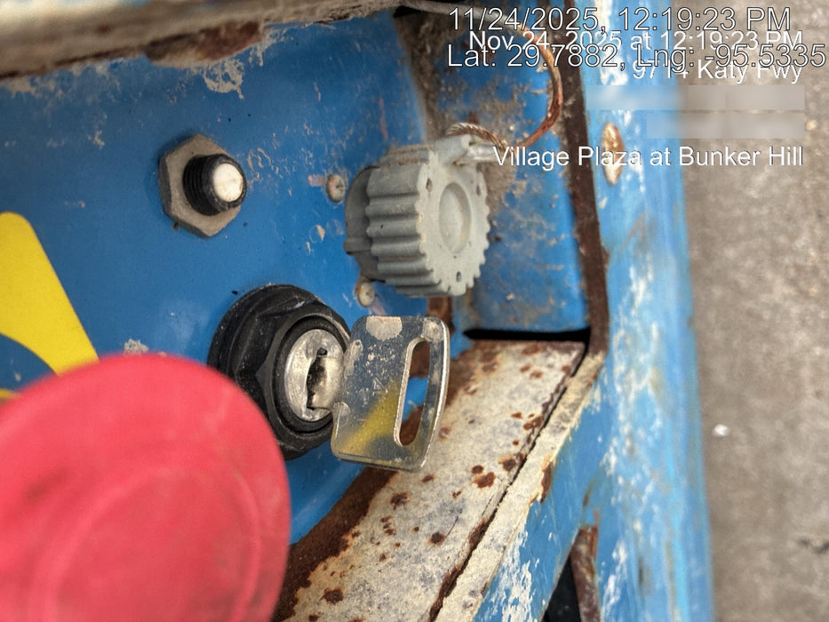 2019 Genie GS-1930 Fixed Rails with Chain Entry