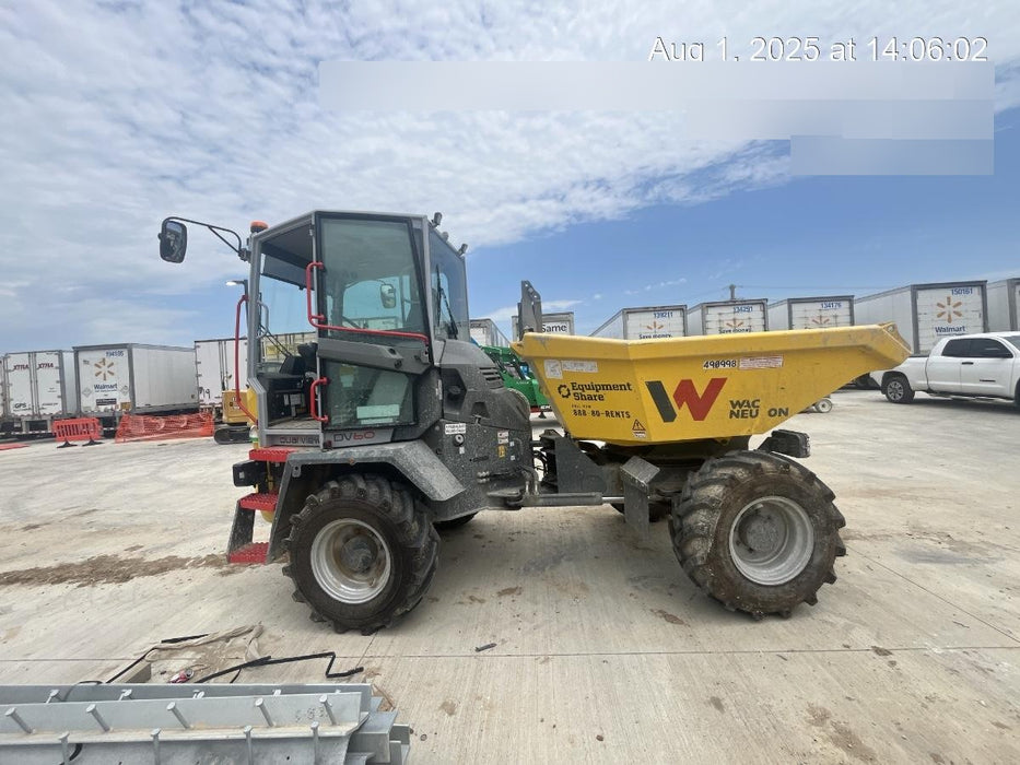 2025 WACKER NEUSON DV604 Cab Standard Tires