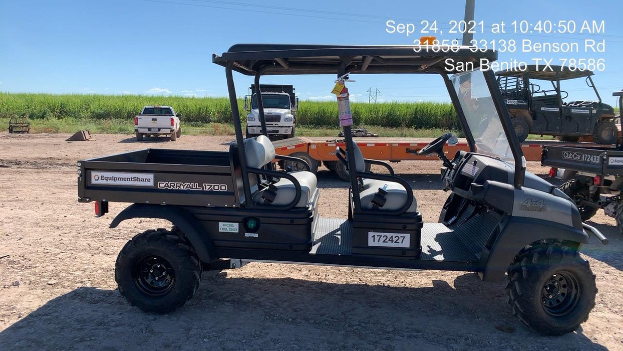 2021 Club Car CA1700D Canopy, Diesel, 4 Passenger