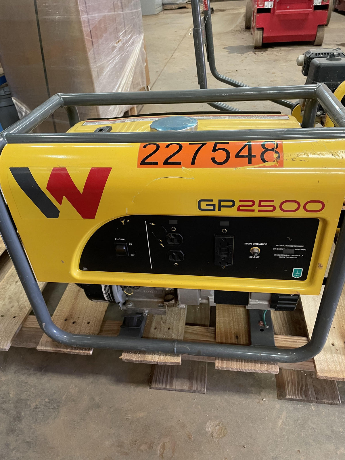 2022 WACKER NEUSON GP2500A