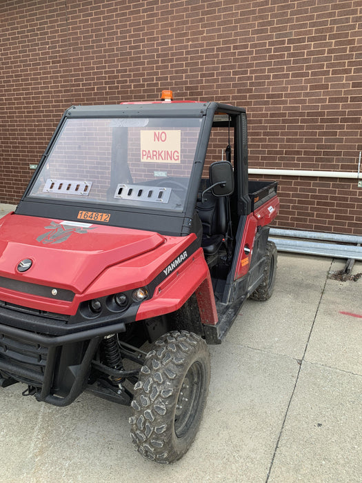 2021 Yanmar YU1000 Canopy, Steel Wheel, Poly WindShield, Beacon, Backup Alarm