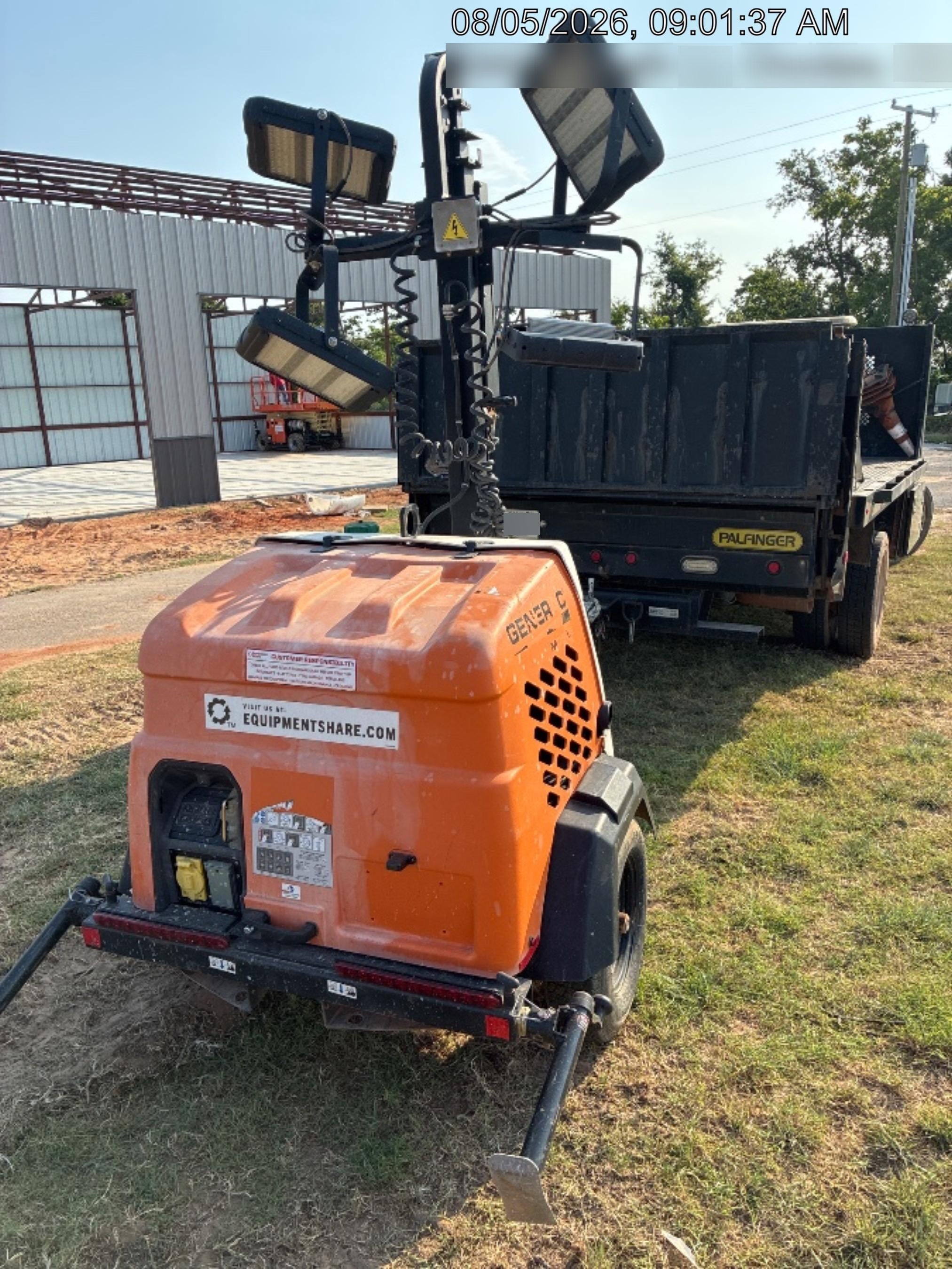 2023 Generac MLT2 Diesel, Flex Switch 120V Input, Powerzone Controller, (4) 320W LED Lights, 4kW Generator, 39.9 Gal Fuel Tank, 2" Ball, T3