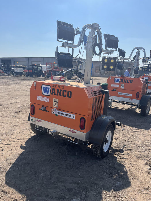 2024 Wanco WLTT-4MM4K Diesel, Deep Sea Controller, Shore Power Plug, Auto Start, (4) 350W LED Floodlights, 4kW Generator, 60 Gal Fuel Tank, 2" Ball, T3