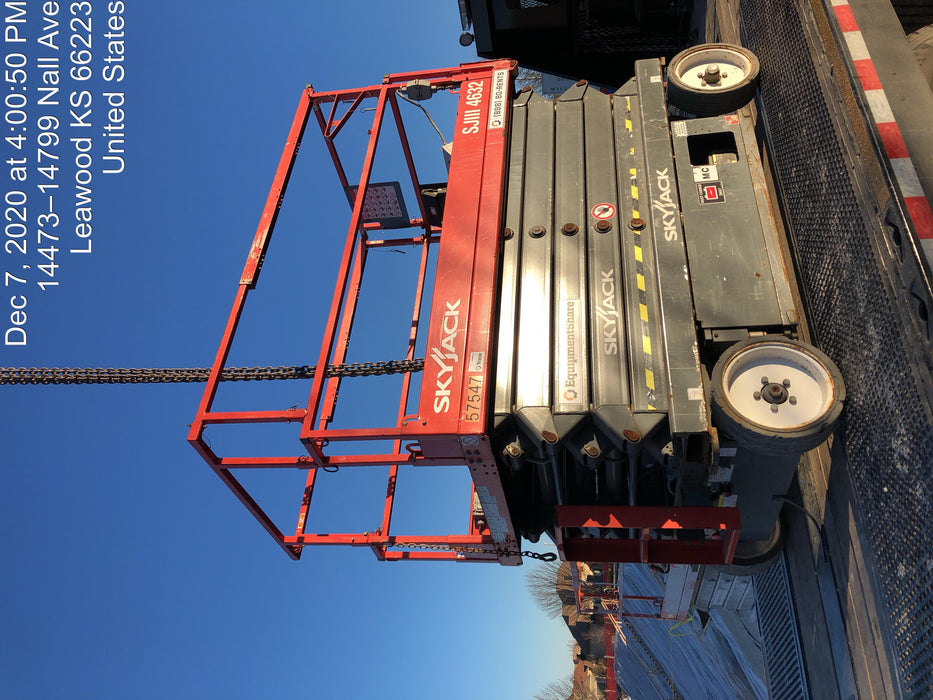 2016 Skyjack SJIII-4632 Standard Rental Specs