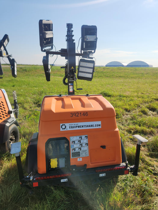 2024 Generac MLT2 Diesel, Flex Switch 120V Input, Powerzone Controller, 
(4) 320W LED Lights, 4kW Generator, 39.9 Gal Fuel Tank, 2" Ball, T3