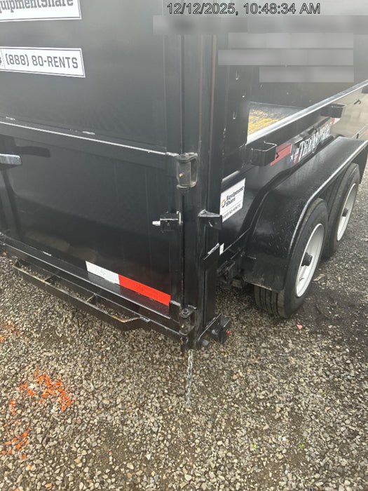 2025 TEXAS PRIDE TRAILERS DT714416KBP