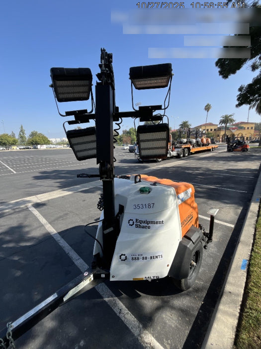 2023 Generac MLT2 Diesel, Flex Switch 120V Input, Powerzone Controller, (4) 320W LED Lights, 4kW Generator, 39.9 Gal Fuel Tank, 2" Ball, T3