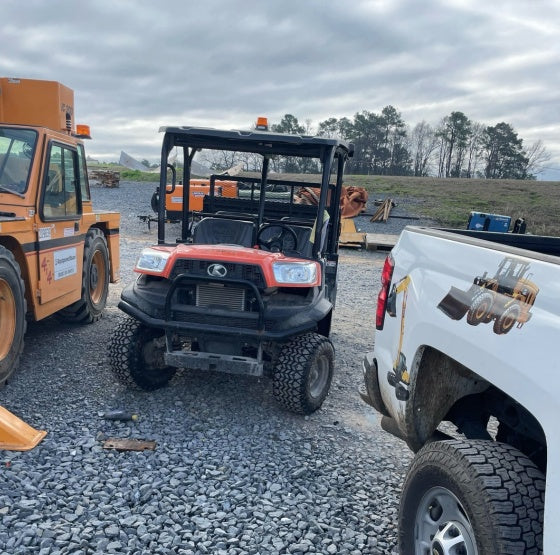 2022 Kubota RTV-X1140W-H Plastic Canopy, Windshield Acrylic Clear, LED Strobe Light, Wire Harness Kit, Back up Alarm
