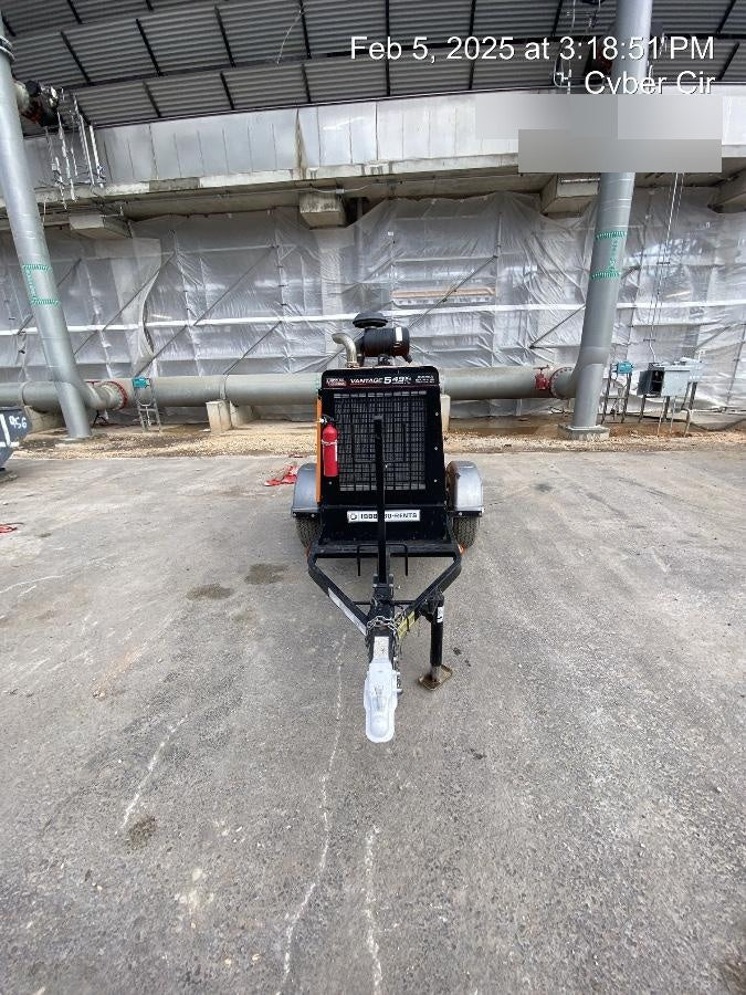 2022 Lincoln Electric Vantage 549X Crosslink Technology, Trailer Mounted, ES Decals, T3
