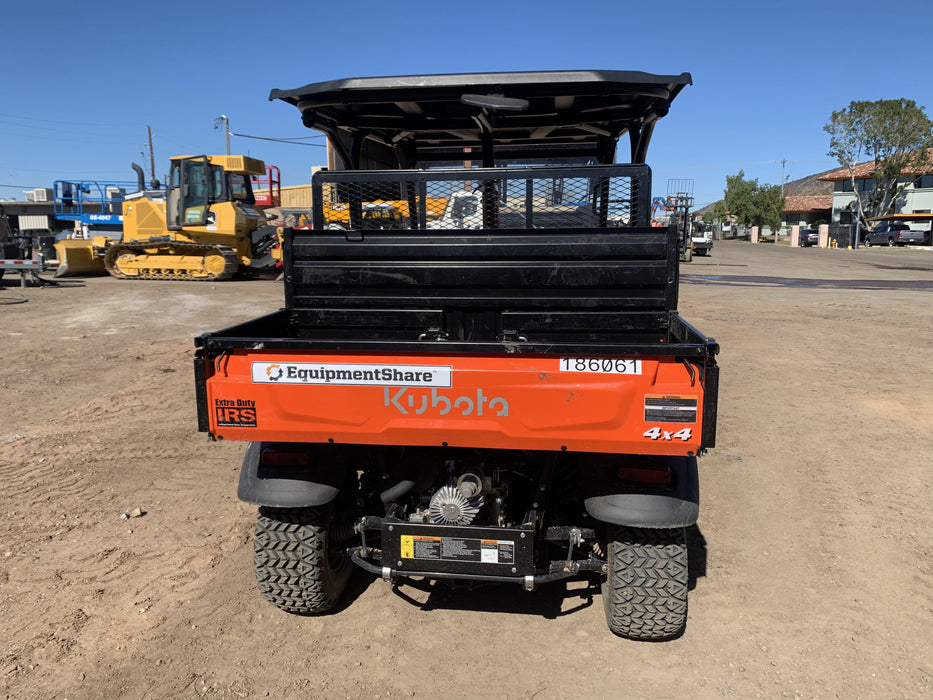2021 Kubota RTV-X1140W-H Plastic Canopy, Windshield Acrylic Clear, LED Strobe Light, Wire Harness Kit, Back up Alarm