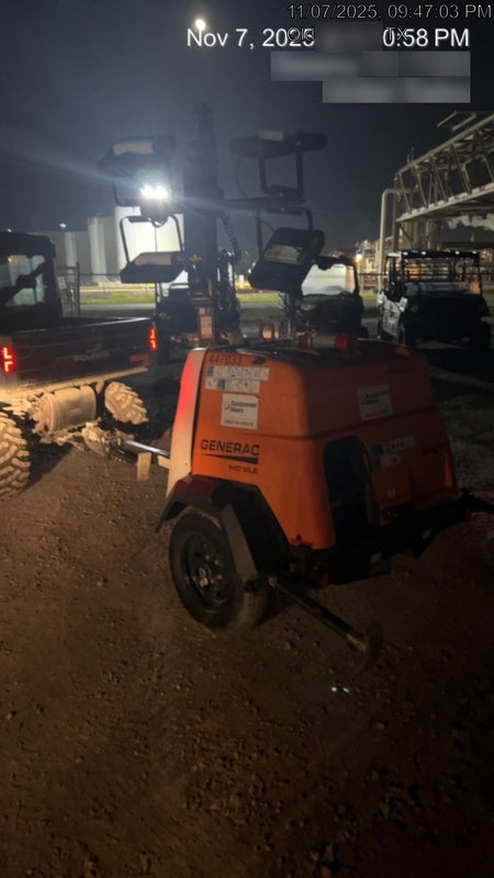 2024 Wanco WLTT-4MM4K Diesel, Deep Sea Controller, Shore Power Plug, Auto Start, (4) 350W LED Floodlights, 4kW Generator, 60 Gal Fuel Tank, 2" Ball, T3