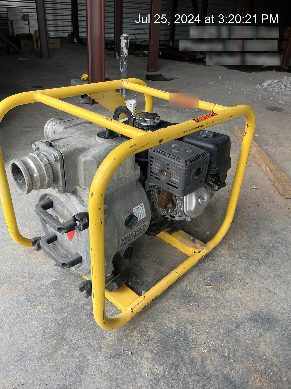 2020 WACKER NEUSON PT3A