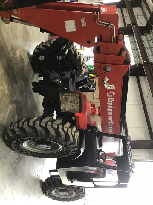 2019 Manitou MTA10055 Canopy, 120 HP, Solid Tires, Work Lights, Lift Hook, Auxiliary Hydraulics, 66" Carriage and 60" Forks