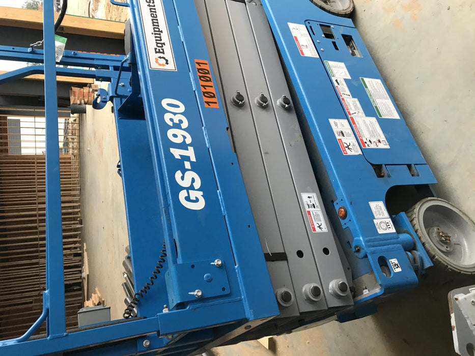 2020 Genie GS-1930 Fixed rails with chain entry gate - Pre A92.20