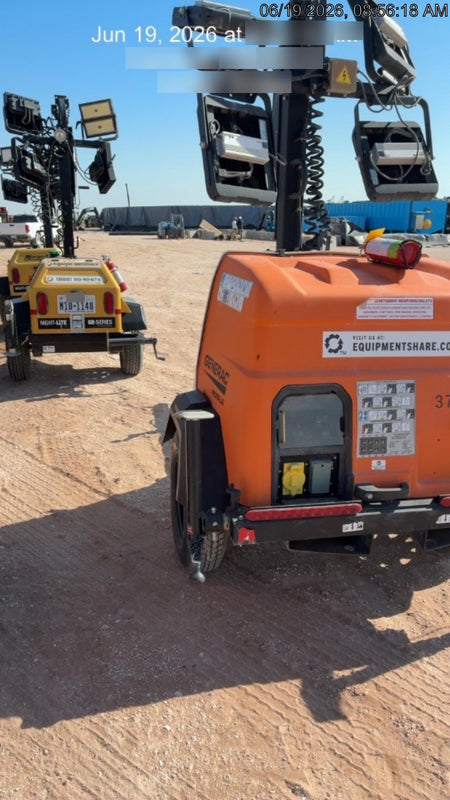 2023 Generac MLT2 Diesel, Flex Switch 120V Input, Powerzone Controller, 
(4) 320W LED Lights, 4kW Generator, 39.9 Gal Fuel Tank, 2" Ball, T3
