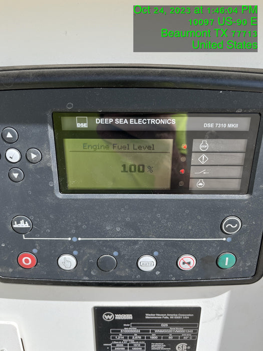 2022 WACKER NEUSON G25