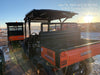 Kubota RTV-X1140W-H Kubota RTVX1140WH 4wd Utility Cart, LED Strobe, Windshield Tempered Glass, Plastic Canopy, Wire Harness Kit, Backup Alarm