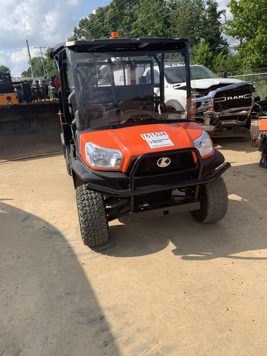2021 Kubota RTV-X1140W-H Plastic Canopy, Windshield Acrylic Clear, LED Strobe Light, Wire Harness Kit, Back up Alarm