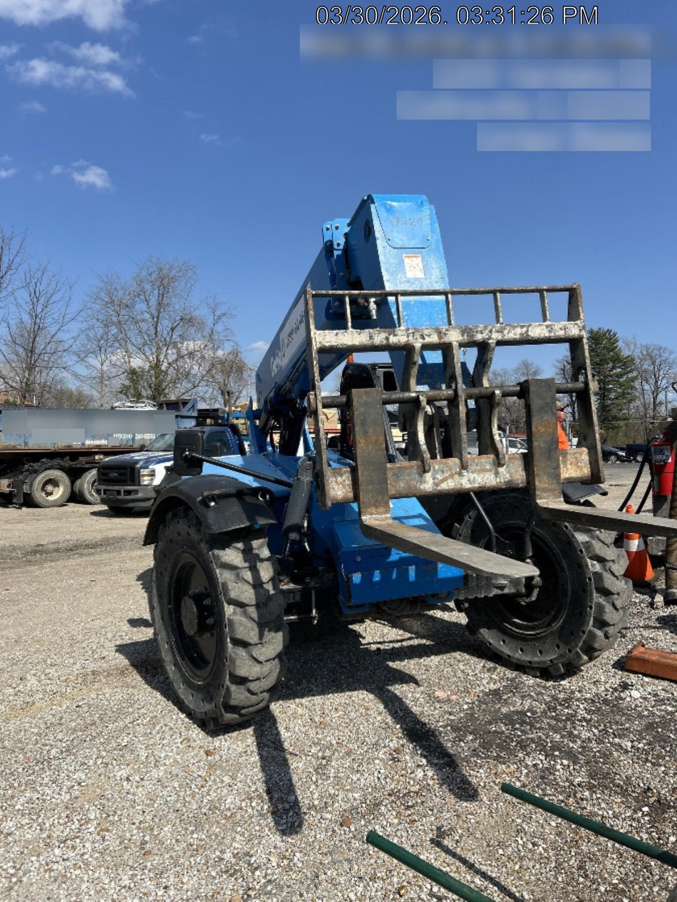 2018 Genie GTH-636 Genie GTH-636 w/Open ROPS, Solid Tires, beacon/work lights, 48" carriage/forks