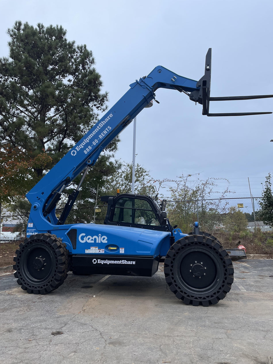 2024 Genie GTH-636 74Hp Dsl, Cab/Heat/Air, Sld Tires, LED WL, Bcn, L Hook, T3 + Access Control,