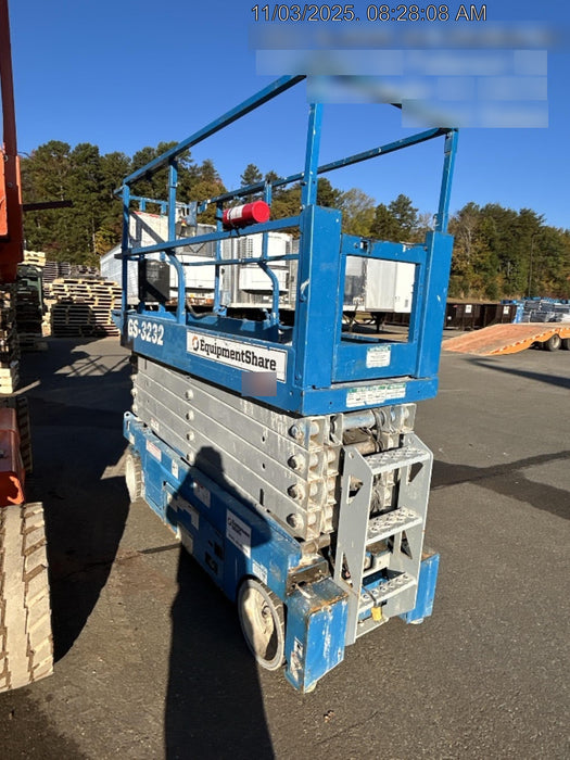 2018 Genie GS-3232 Genie GS-3232 Scissor Lift w/Standard Options