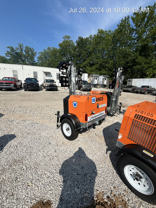 2024 Wanco WLTT-4MM4K Diesel, Deep Sea Controller, Shore Power Plug, Auto Start, (4) 350W LED Floodlights, 4kW Generator, 60 Gal Fuel Tank, 2" Ball, T3