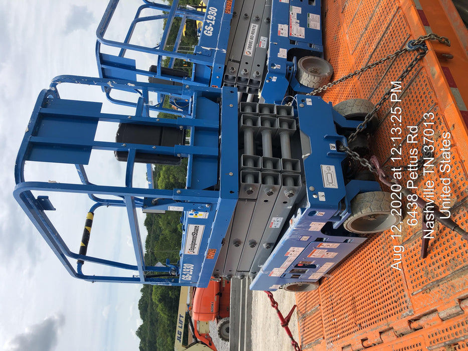 2020 Genie GS-1930 Fixed rails with chain entry gate - Pre A92.20