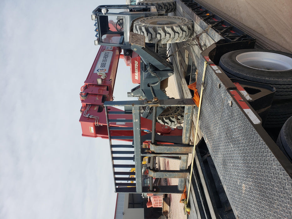 2018 Manitou MTA10055 Manitou MTA10055 - Canopy, Worklights, Beacon, 66" Carriage, 60" Forks, Solid Tires, Aux Hydraulics