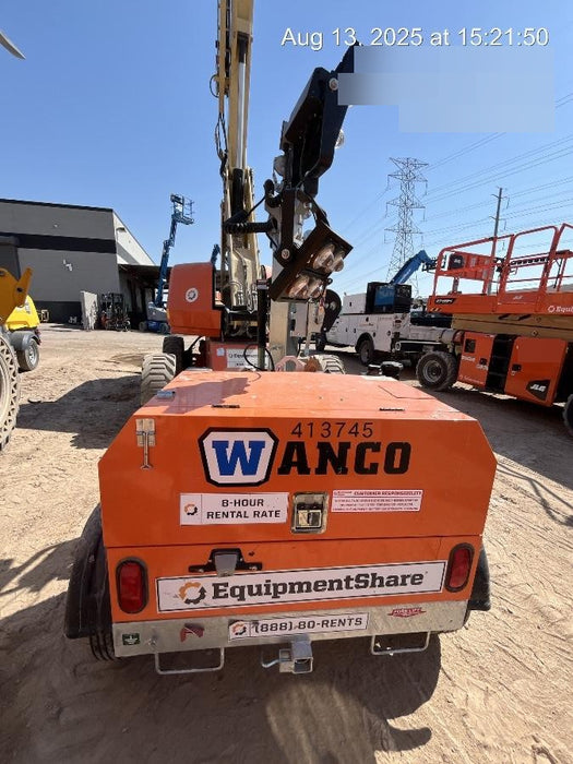 2024 Wanco WLTT-4MM4K Diesel, Deep Sea Controller, Shore Power Plug, Auto Start, (4) 350W LED Floodlights, 4kW Generator, 60 Gal Fuel Tank, 2" Ball, T3