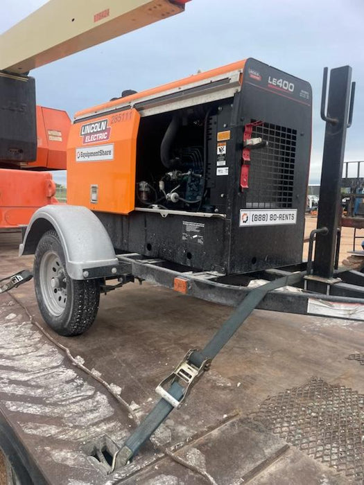 2022 Lincoln Electric LE400 Kubota V1505, Trlr, Cable Rack, Light Kit, ES Decals, T3