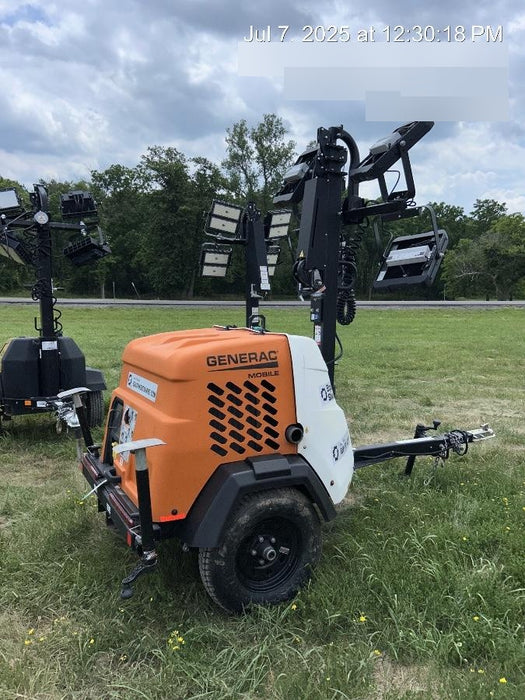 2023 Generac MLT2 Diesel, Flex Switch 120V Input, Powerzone Controller, 
(4) 320W LED Lights, 4kW Generator, 39.9 Gal Fuel Tank, 2" Ball, T3