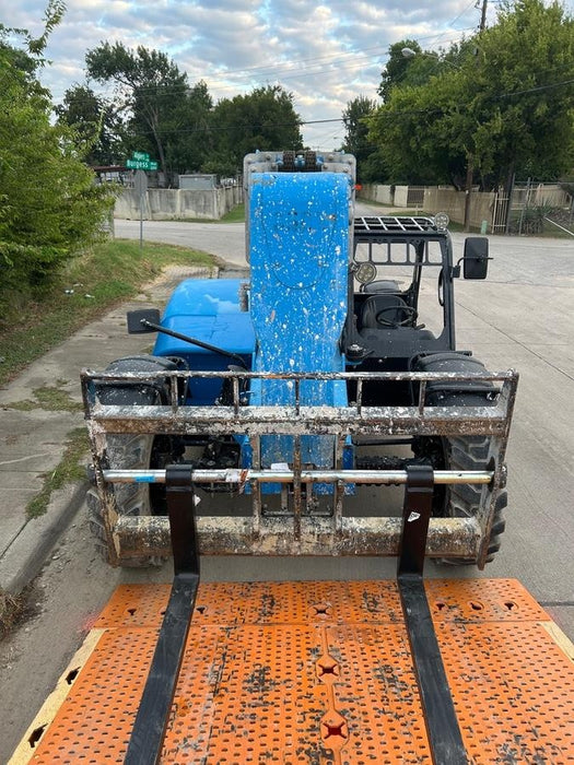 2018 Genie GTH-844 Genie GTH-844D w/Open ROPS, Solid Tires, Work Light/Beacon, 60" Carriage and Forks