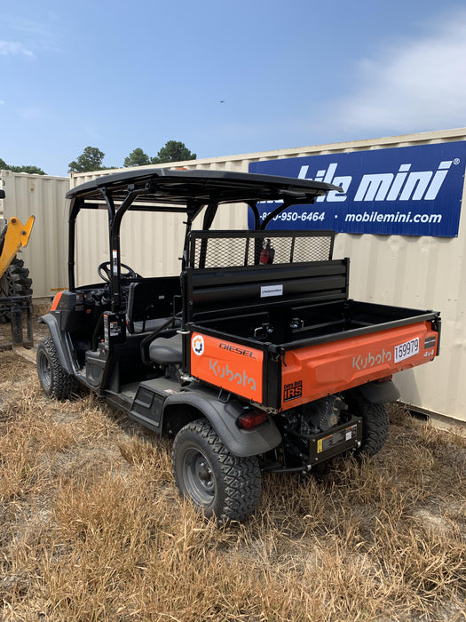 2021 Kubota RTV-X1140W-H Plastic Canopy, Windshield Acrylic Clear, LED Strobe Light, Wire Harness Kit, Back up Alarm