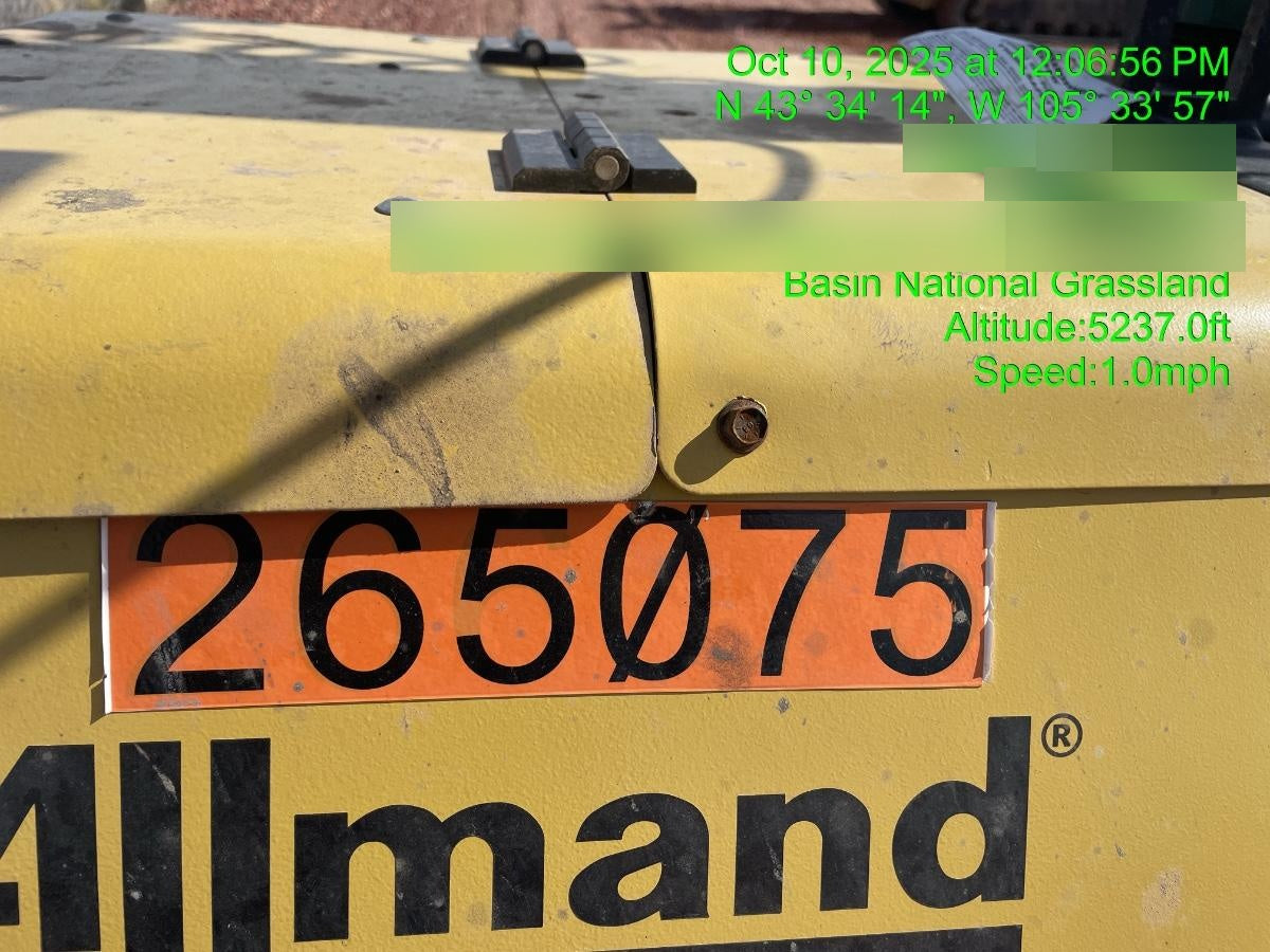 2022 Allmand NLV3GR (4) LED Light Fixture 350W, 23' Vertical Mast, 3kW Prime, Towable, ES Decals, T3