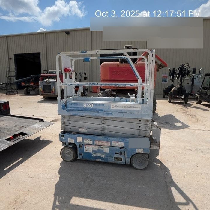 2019 Genie GS-1930 Fixed rails with chain Entry