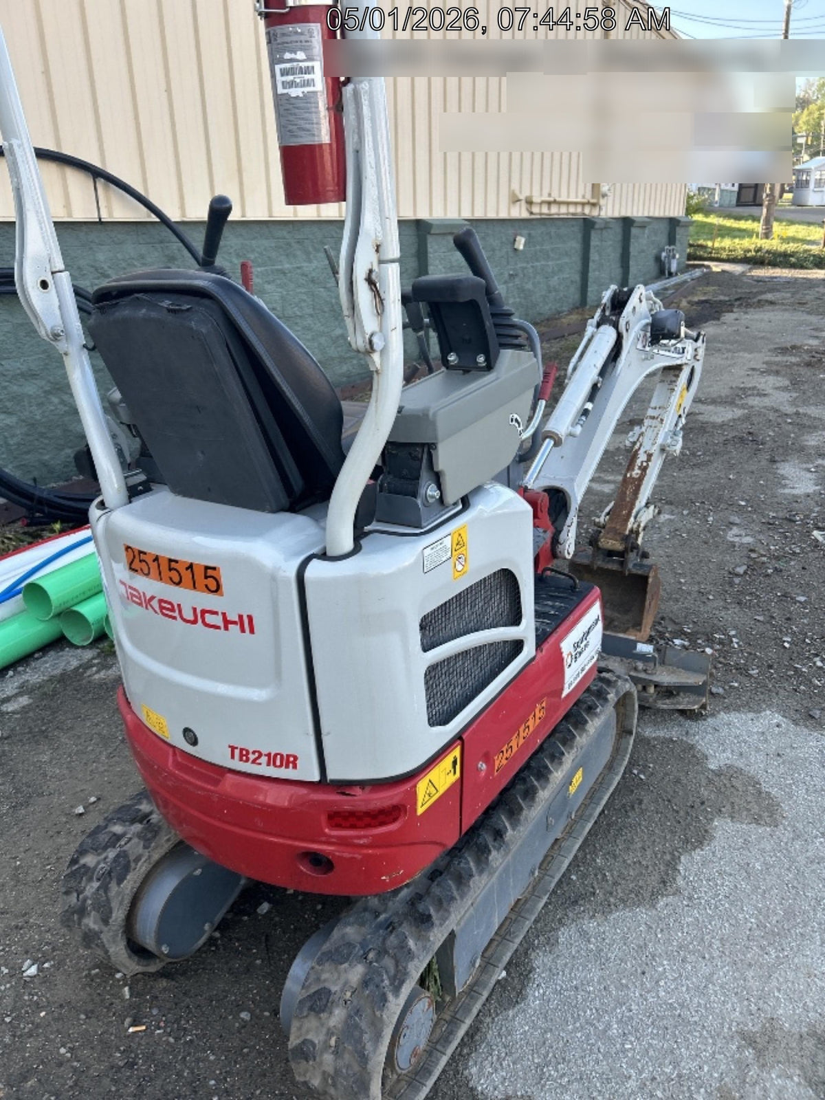 2022 TAKEUCHI TB210R